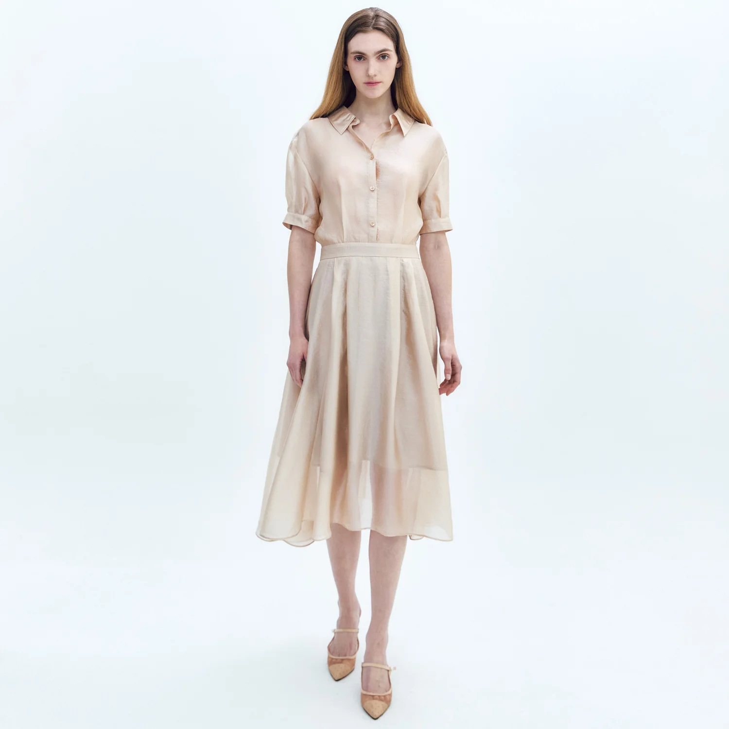 Shirts Dress BEIGE