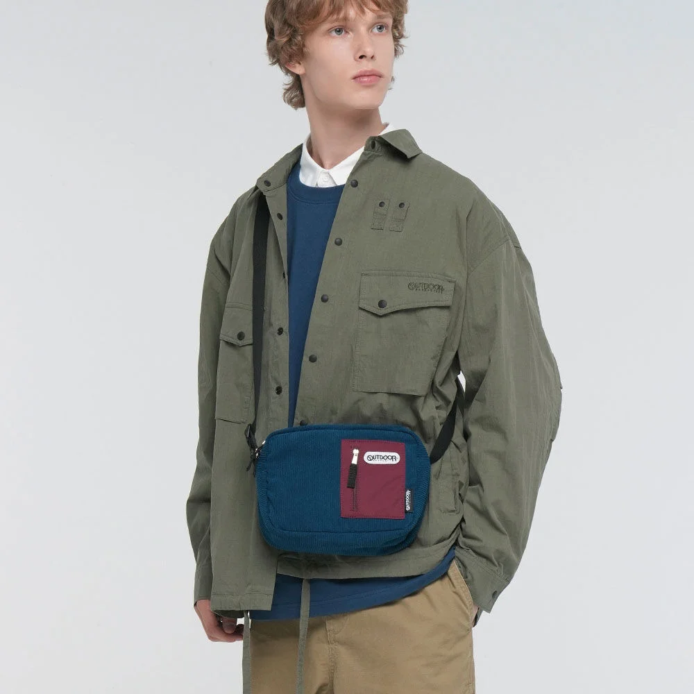 SHOULDER BAG (DEEP BLUE)