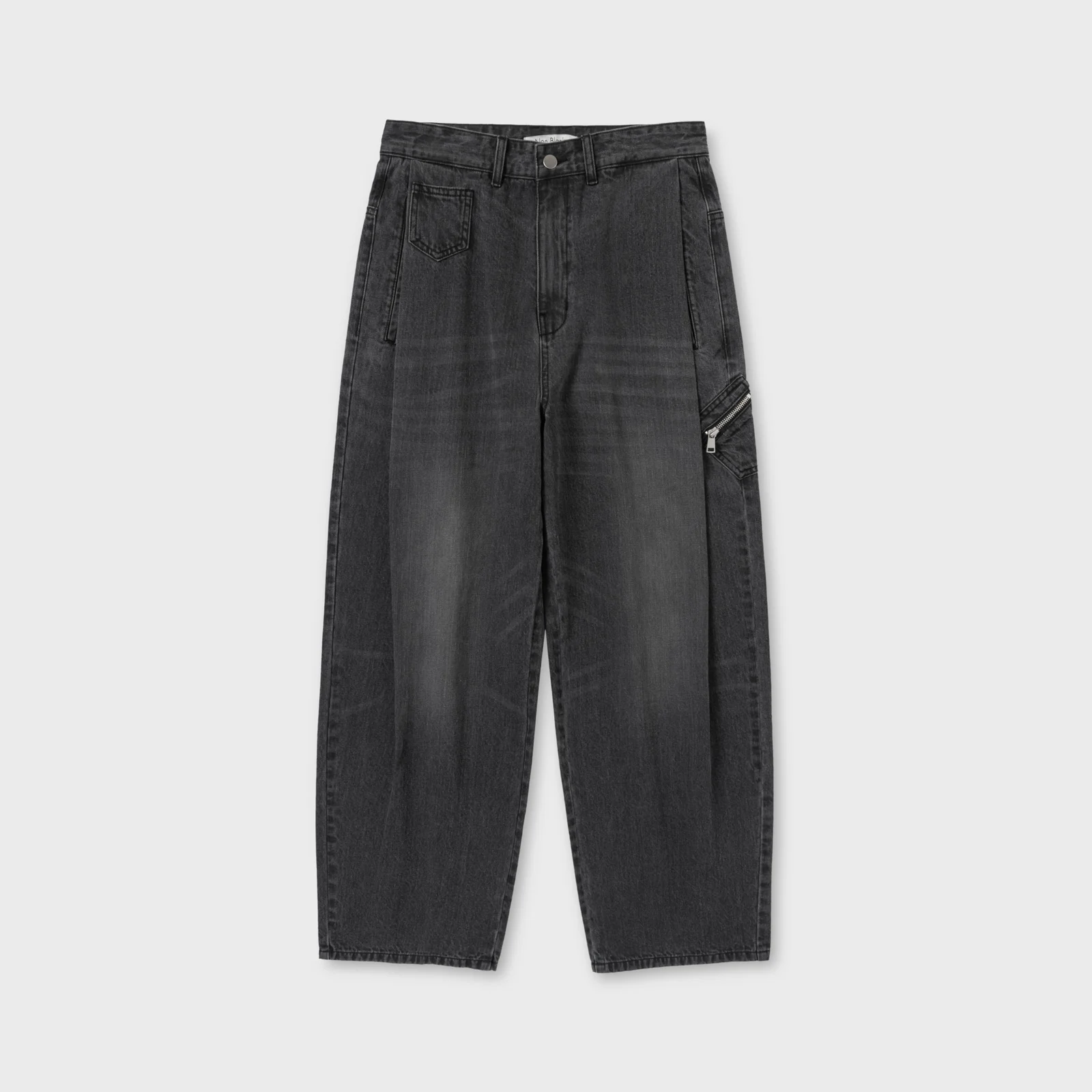 Watch 口袋 牛仔 褲子_GREY_GREY