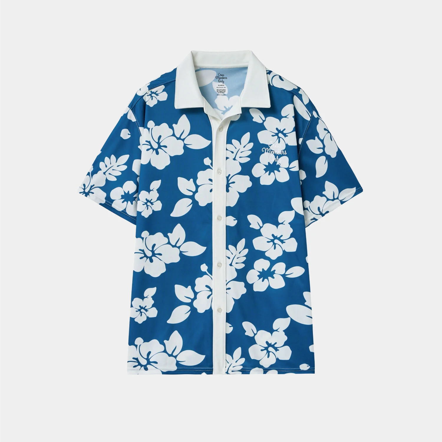 RESORT SHIRT FLOWER BLUE
