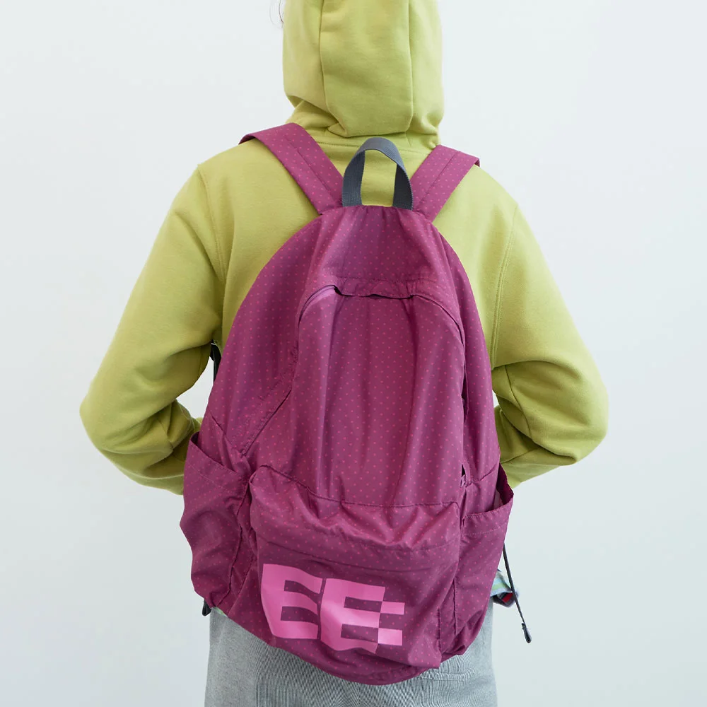圓點 基本款 背包 (Pink)