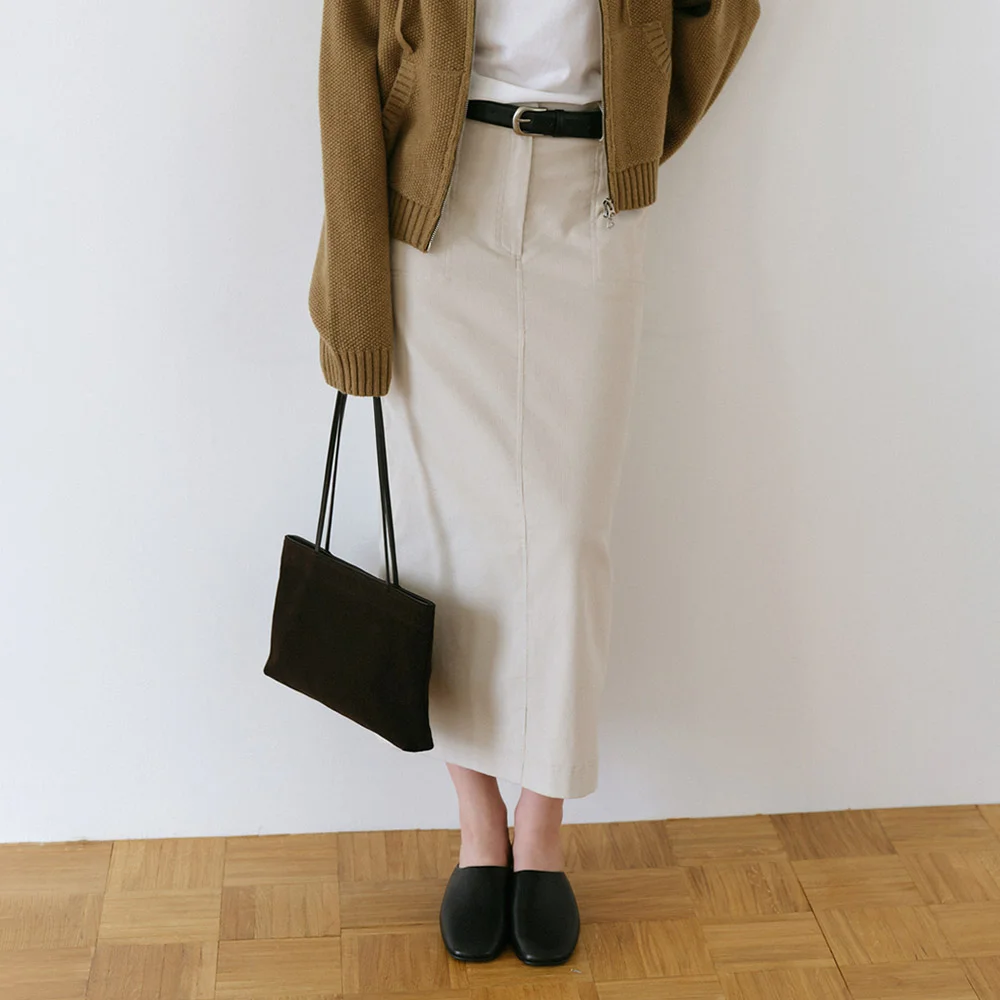 Venice Skirt_Pale Gray