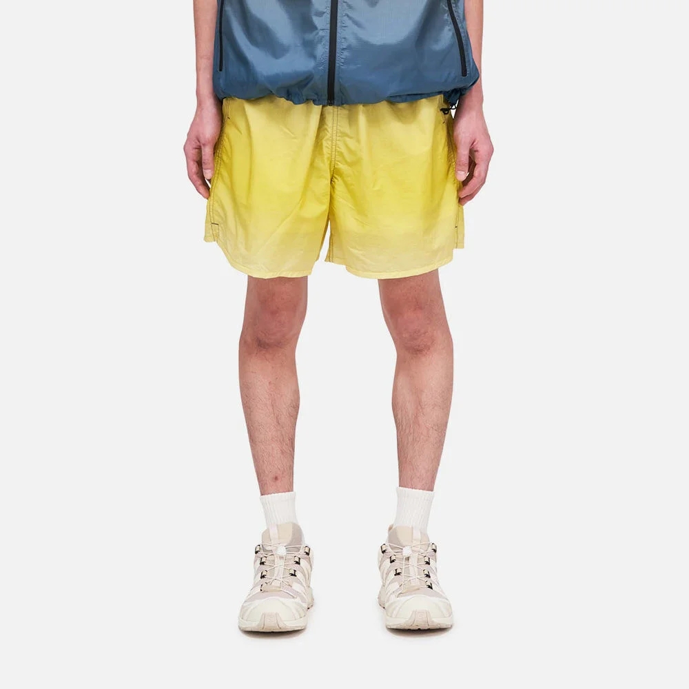 綁帶 泳裝 短褲 Yellow Gradient