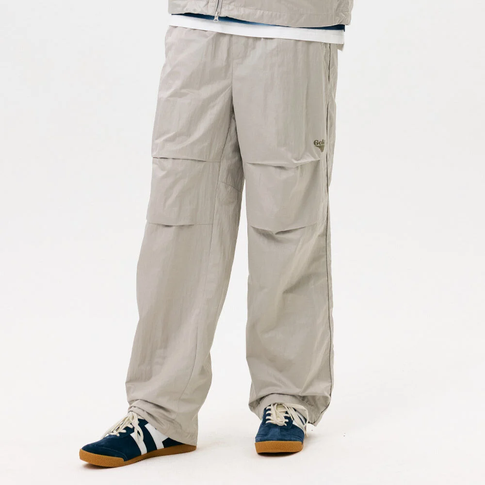 GLOSSY WOVEN PANTS