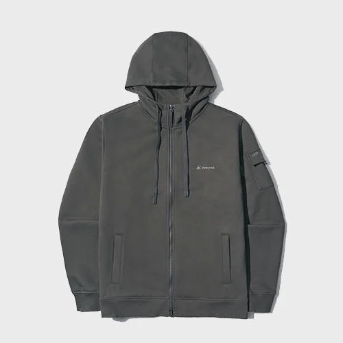 經典傳承 外貼袋 拉鏈 Charcoal (S22FMRFJ60)