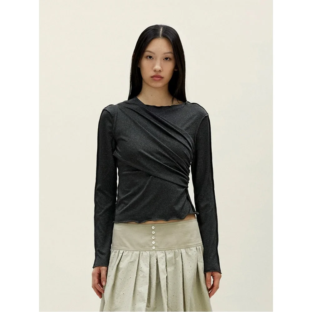 Cross Layered TShirt Grey(AG5841A023)