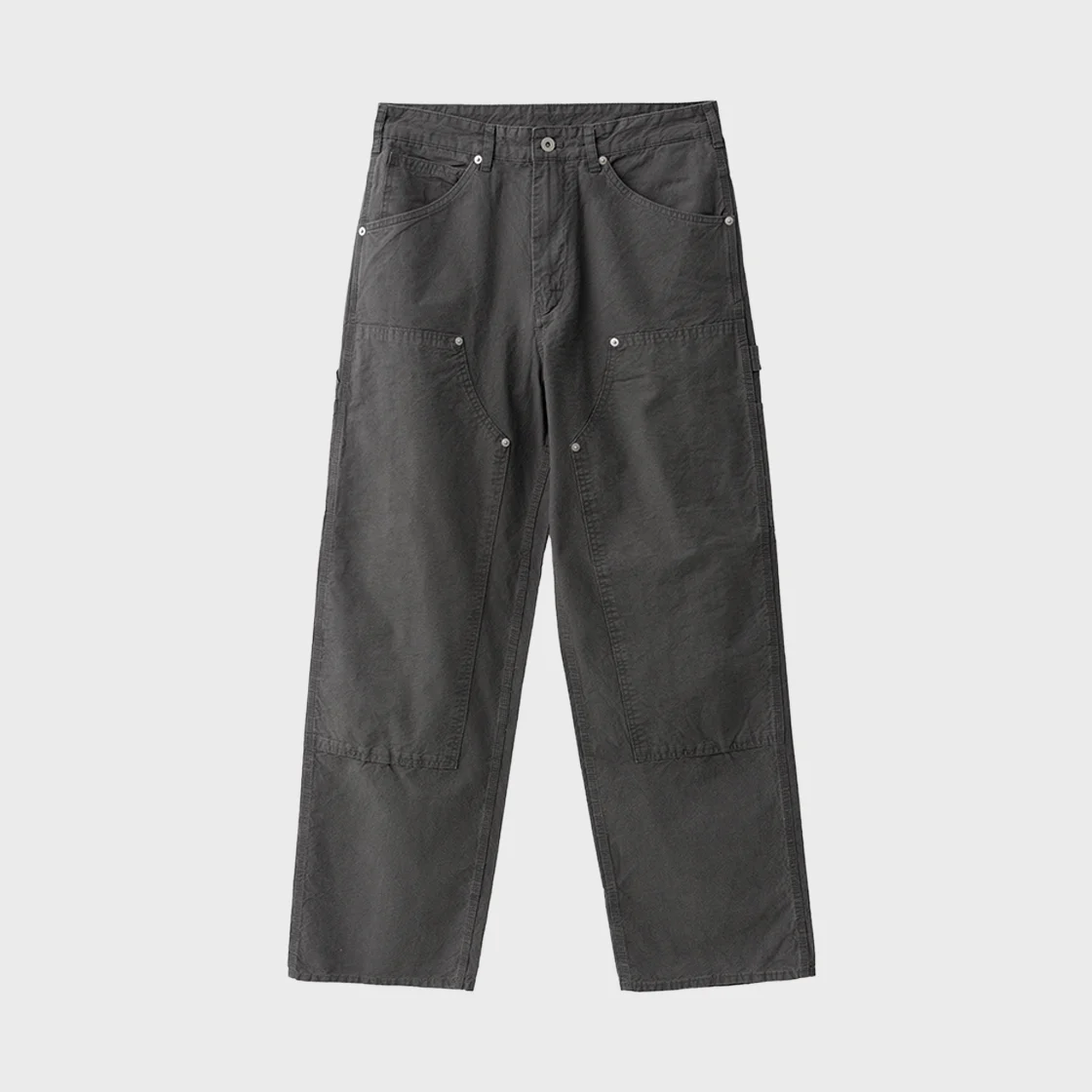 Double Knee Pants, Charcoal