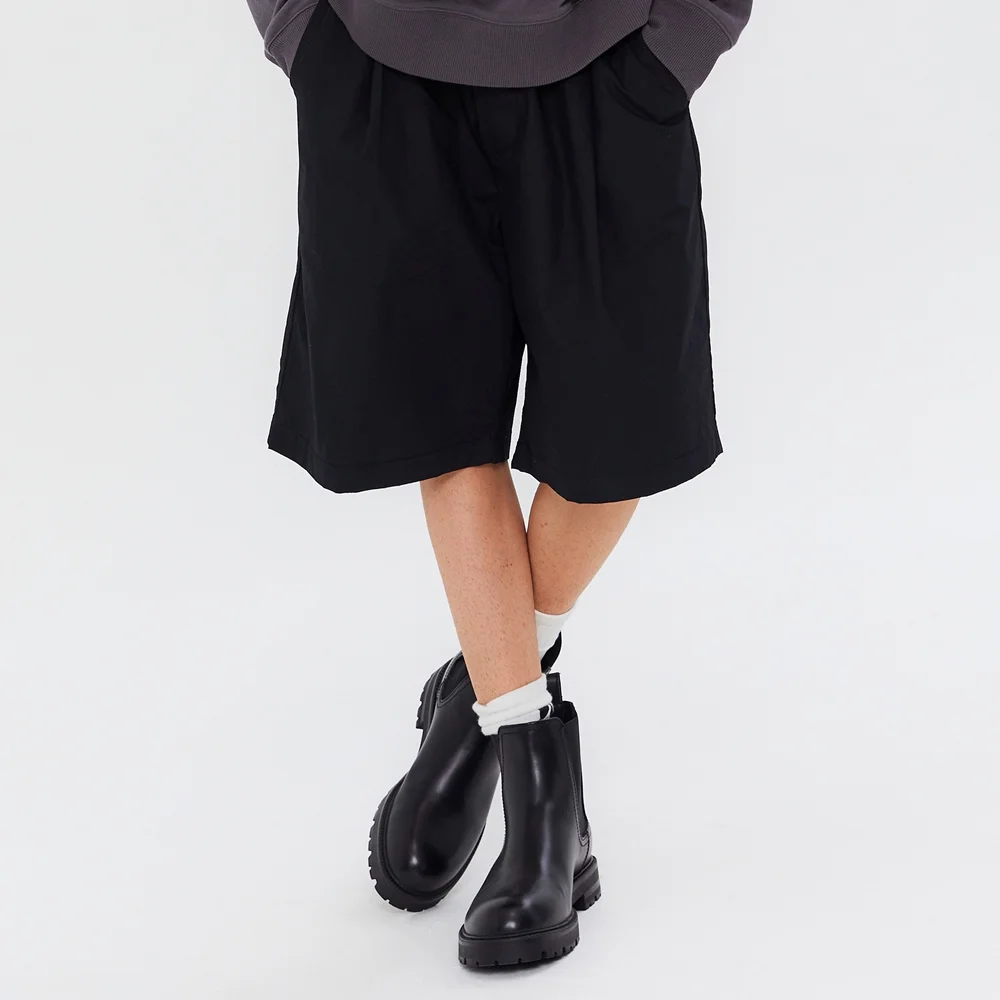 COTTON COMFORT SHORT BLACK