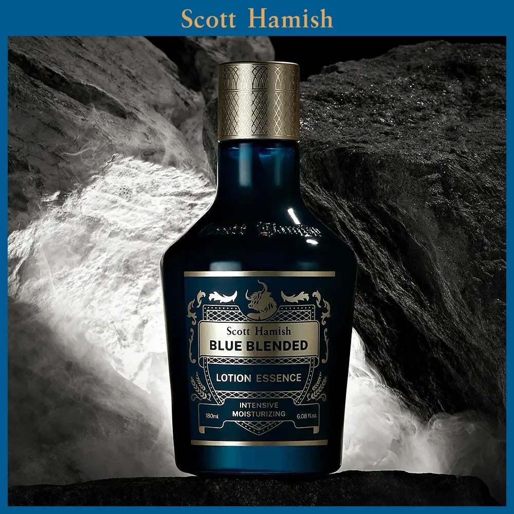 Scott Hamish 藍色 混紡 乳液 精華液 180ml