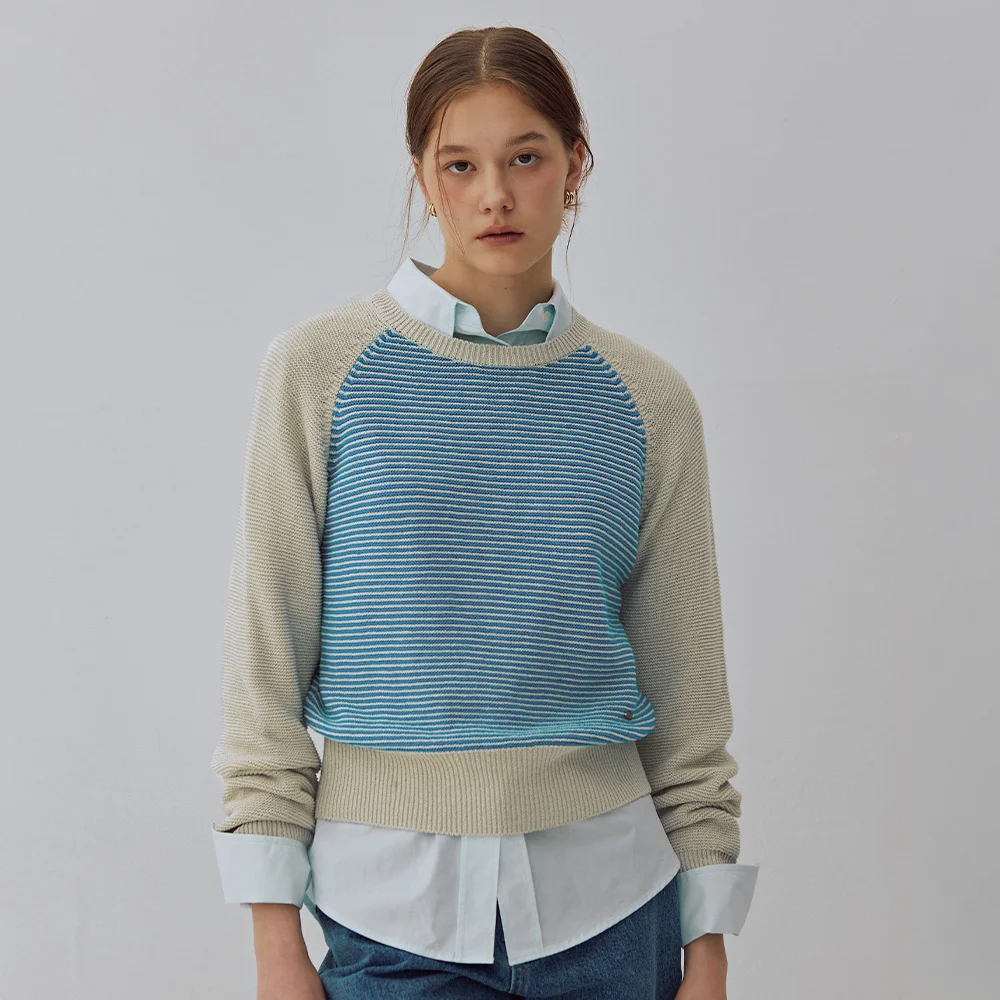 NOVAN STRIPE KNIT (3colors)
