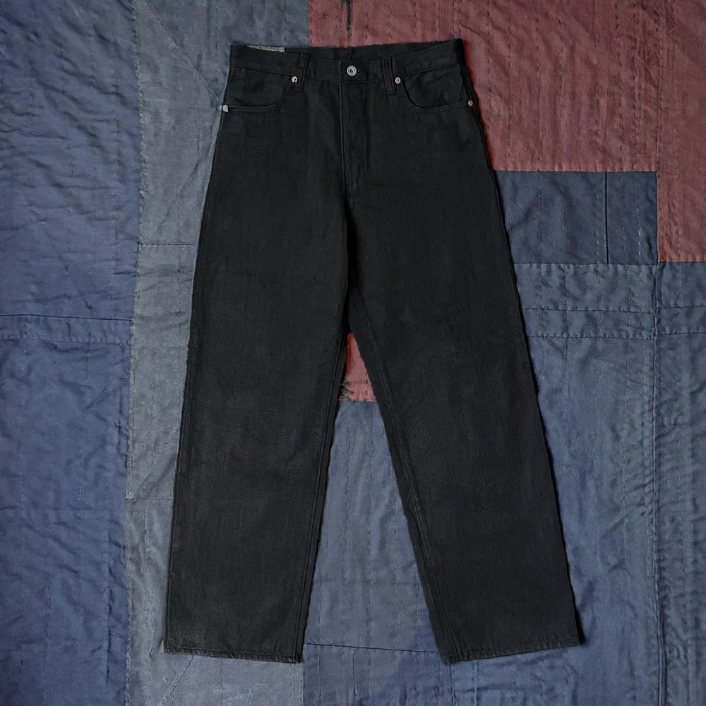 Lot.105 ONE POCKET BUCKLE BACK JEANS(BLACK)
