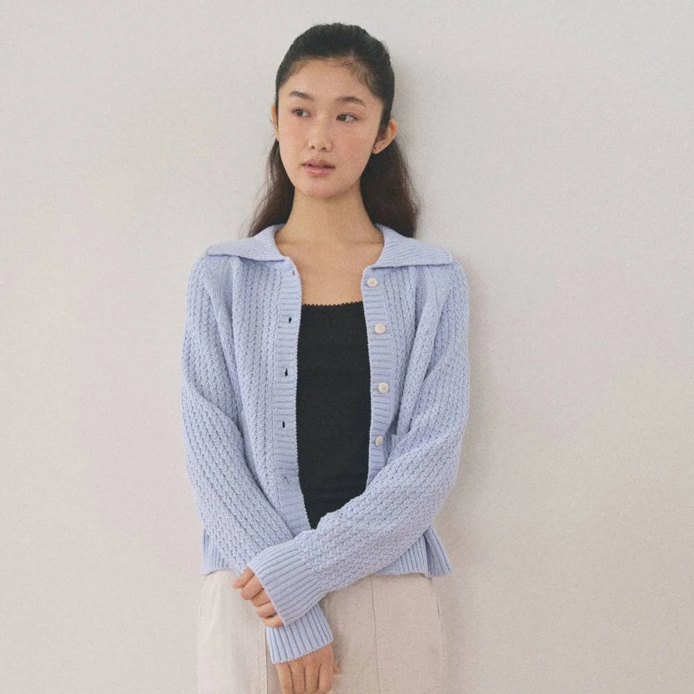WEZZY CARDIGAN_LIGHT BLUE