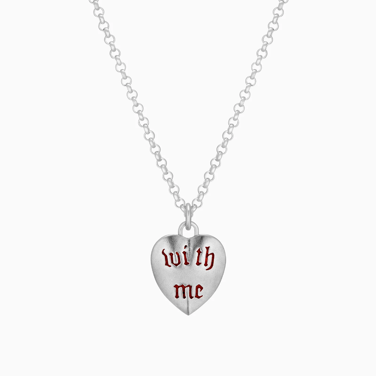 With Me Necklace (silver925)