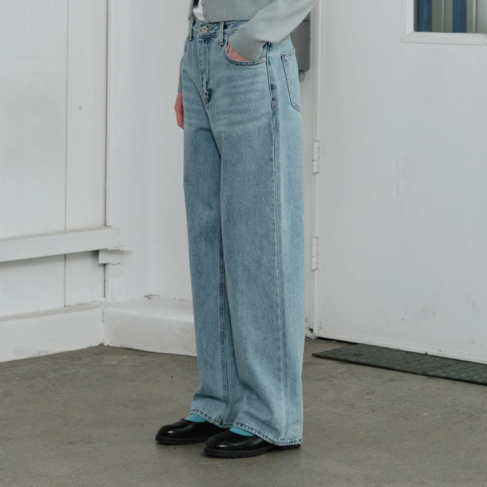 NCFV denim pants - light blue