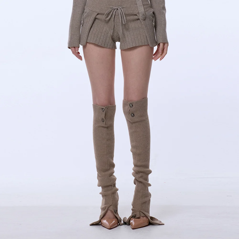 KNEE HIGH LEG WARMER_BEIGE