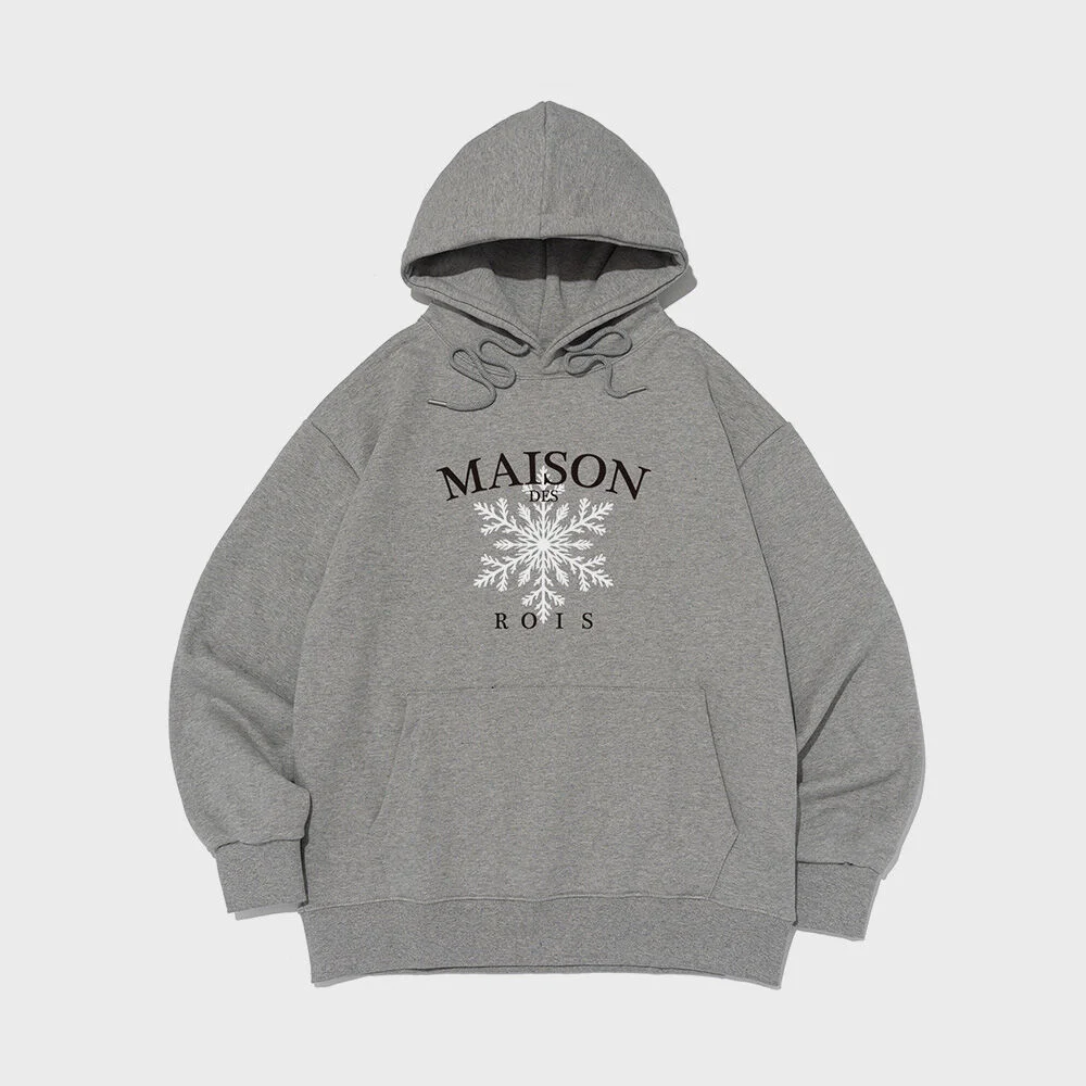 Maison 雪花 花卉 連帽衫 (麻花)
