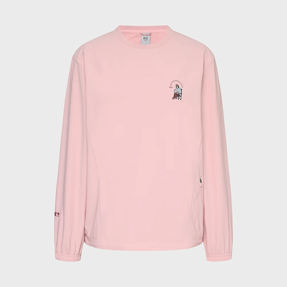Ola(OLA) 梭織 衛衣 W_Light Pink_KWW25234P1