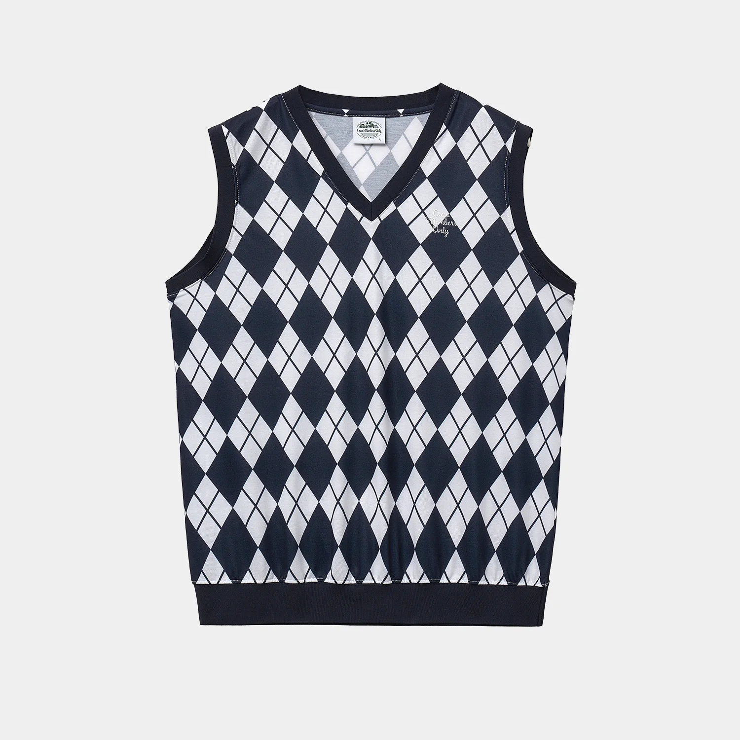 RESORT PRINT VEST ARGYLE
