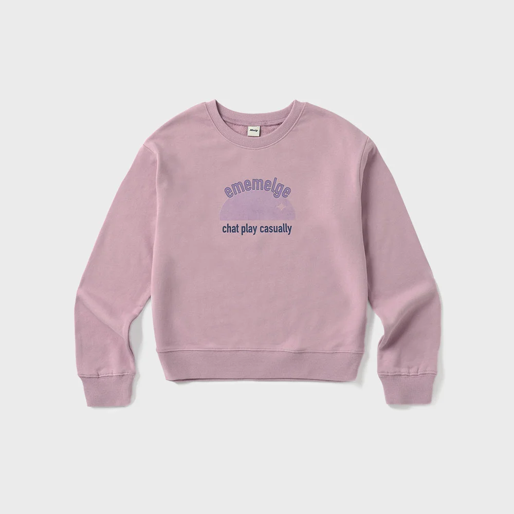 FIGURE FLUFFY SWEAT (COZY PINK)