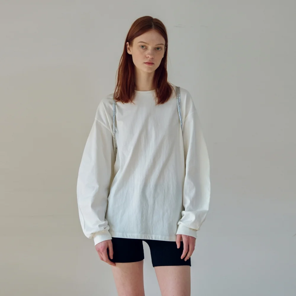 OVERSIZED VOLUME T-SHIRT MARSHMALLOW
