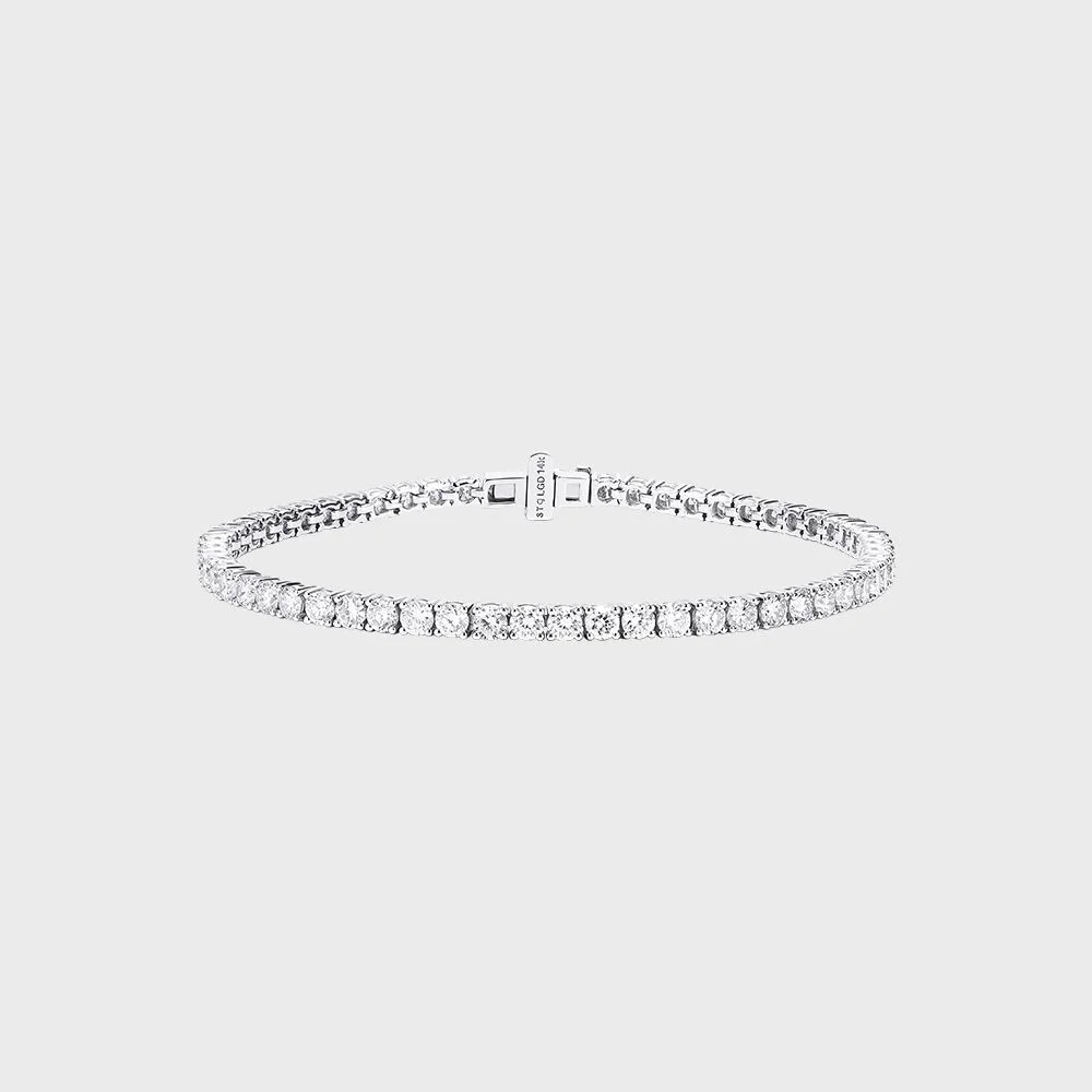 Bella 14K 白K金 手鏈 SA25D33F