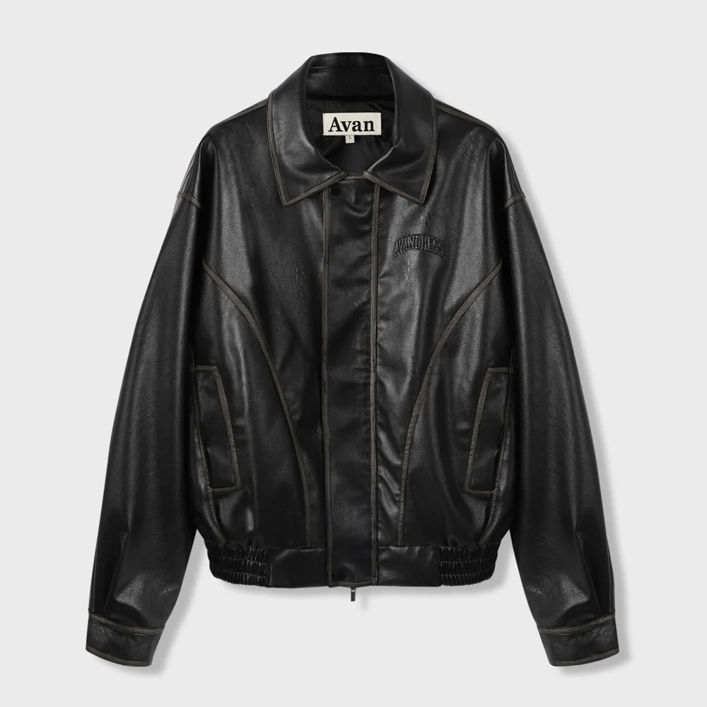 Bronze Grain Jacket BLACK