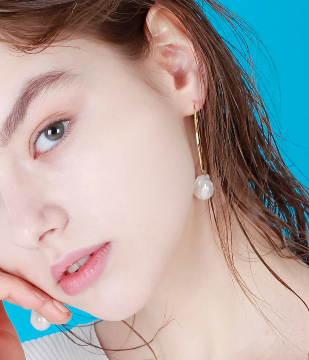 Pearl Beans Earring