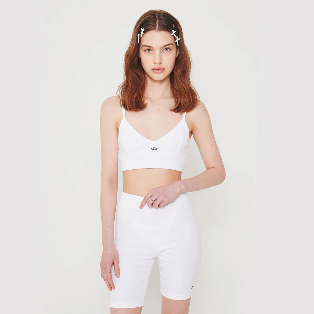 BASIC BRA TOP, BIKER SHORTS SET_WT
