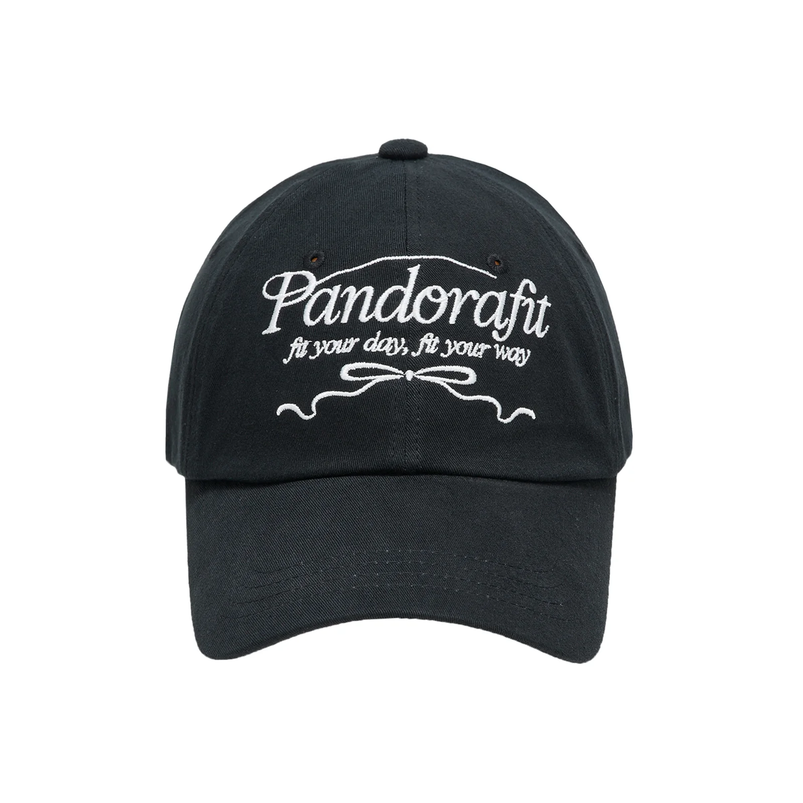 Ribbon Logo Ball Cap (black)