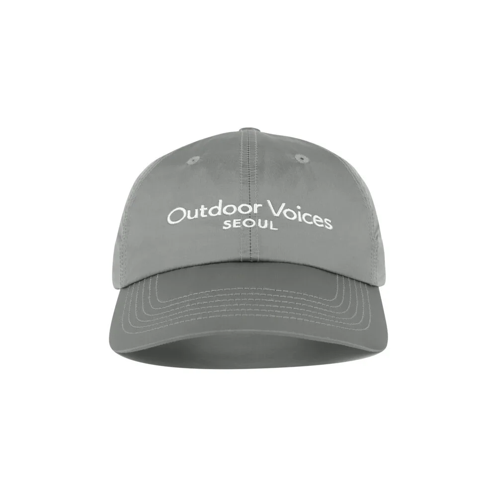 SEOUL EXCLUSIVE NYLON CAP (CHARCOAL)