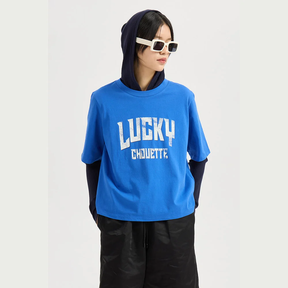 Embroidered Point Rib Hooded T-shirt (navy)_LFTAS25125NYX