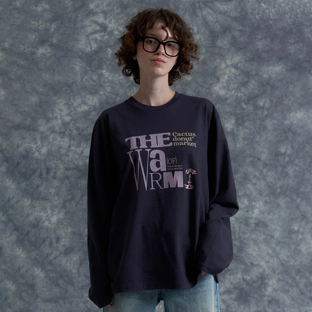 The Warm LS Tee - Navy