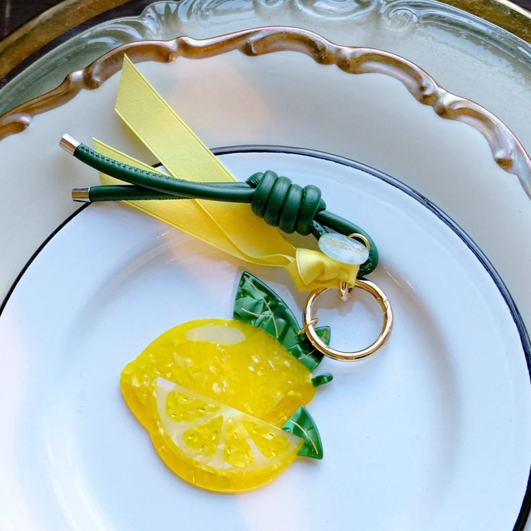 LEMON BAG CHARM Lemon 袋 吊飾