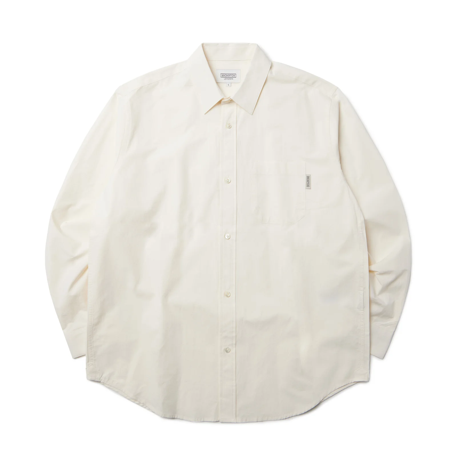 BASIC COTTON POCKET SHIRT - WHITE (P233MSH220)