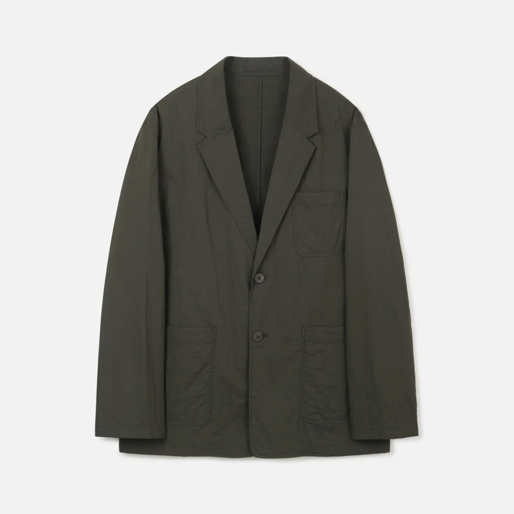 DYED WASHING SET-UP JACKET KHAKI (247)