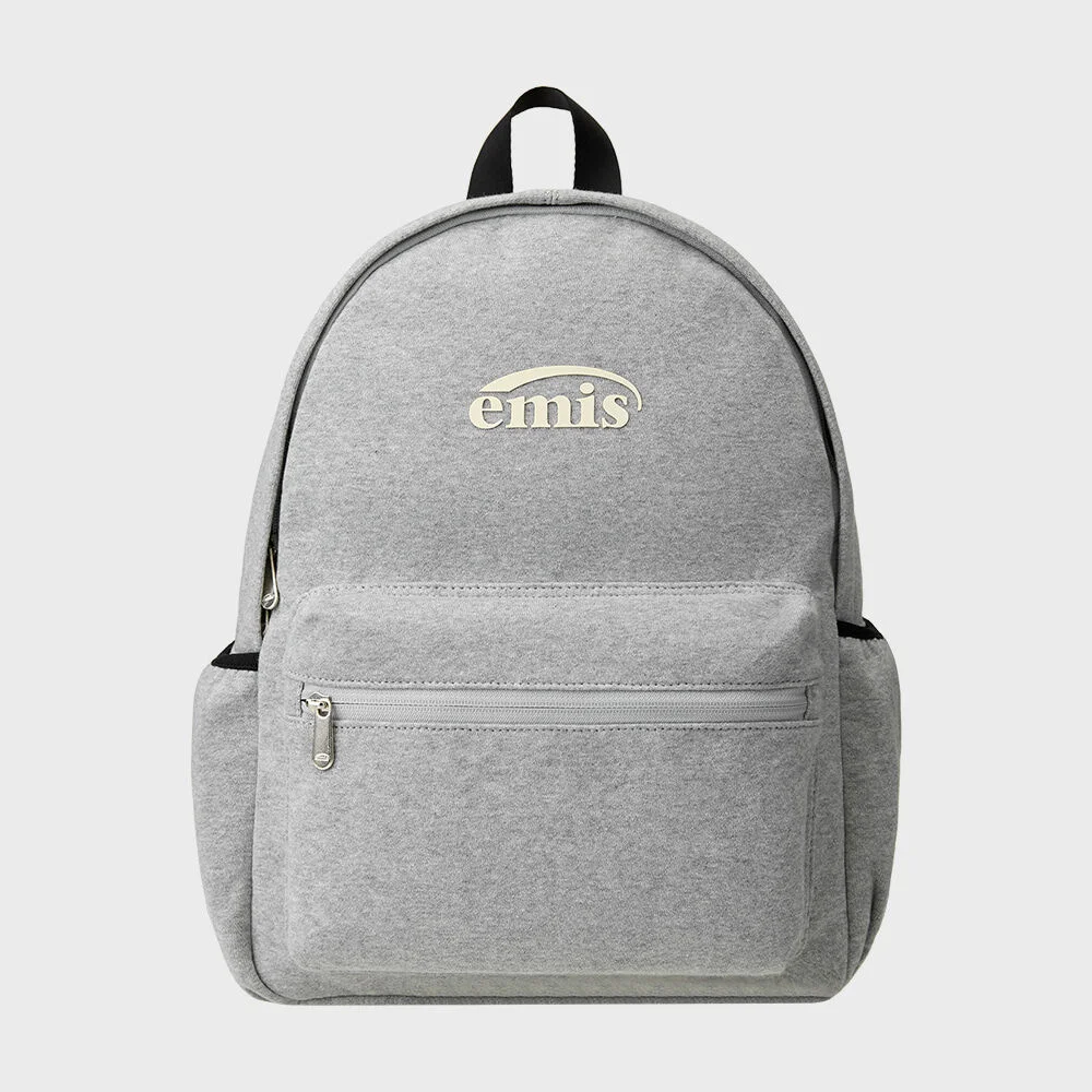 ESSENTIAL JERSEY BACKPACK-MELANGE GRAY