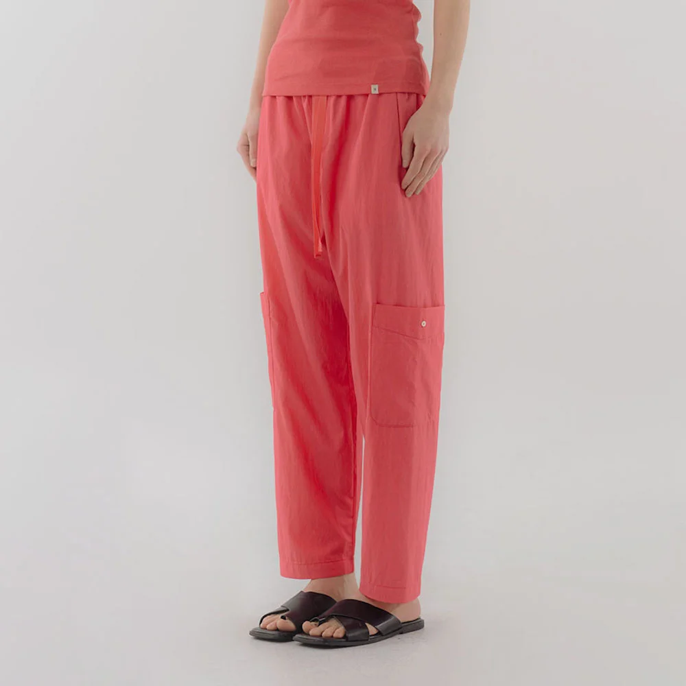 Viscose Light Cargo Pt_Neon Pink