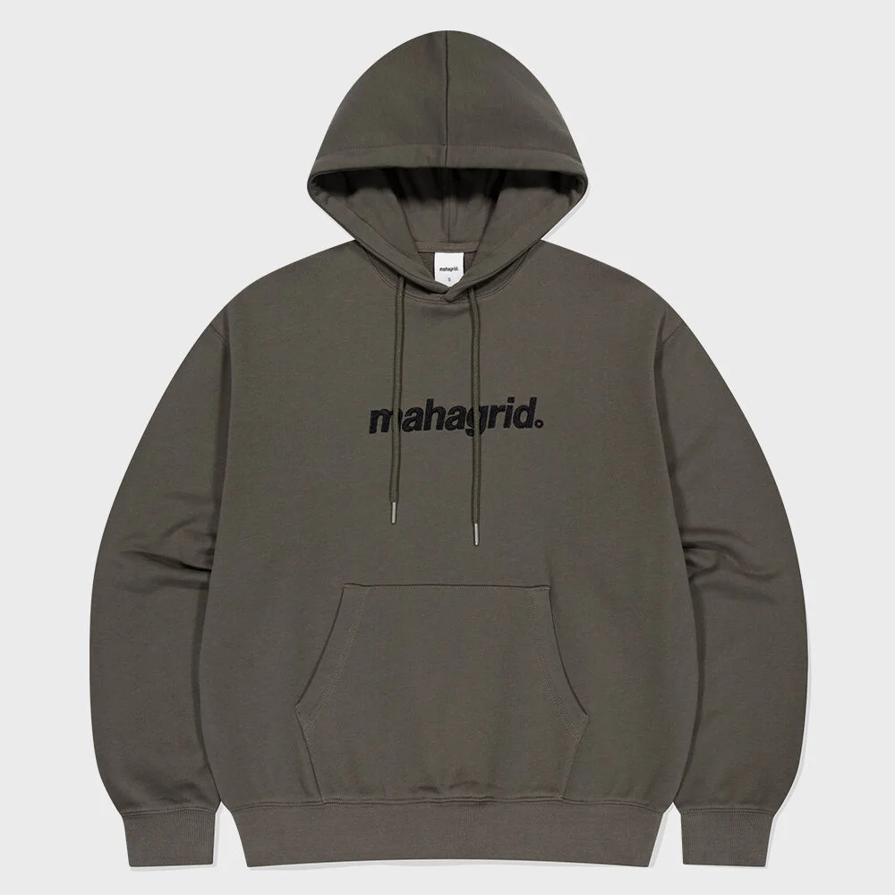 BASIC LOGO HOODIE BROWN(MG2EFMM407A)