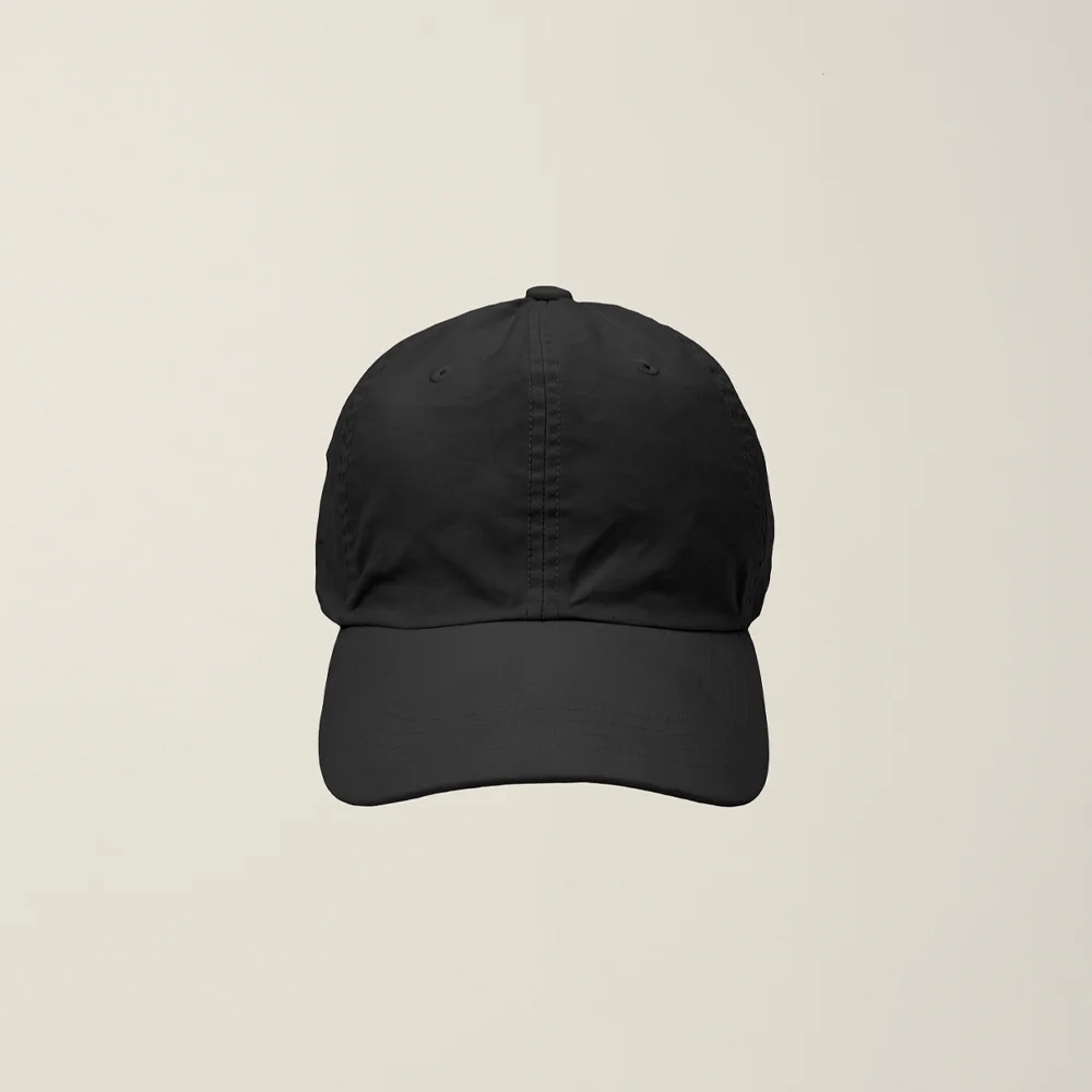 DYED BALL CAP BLACK