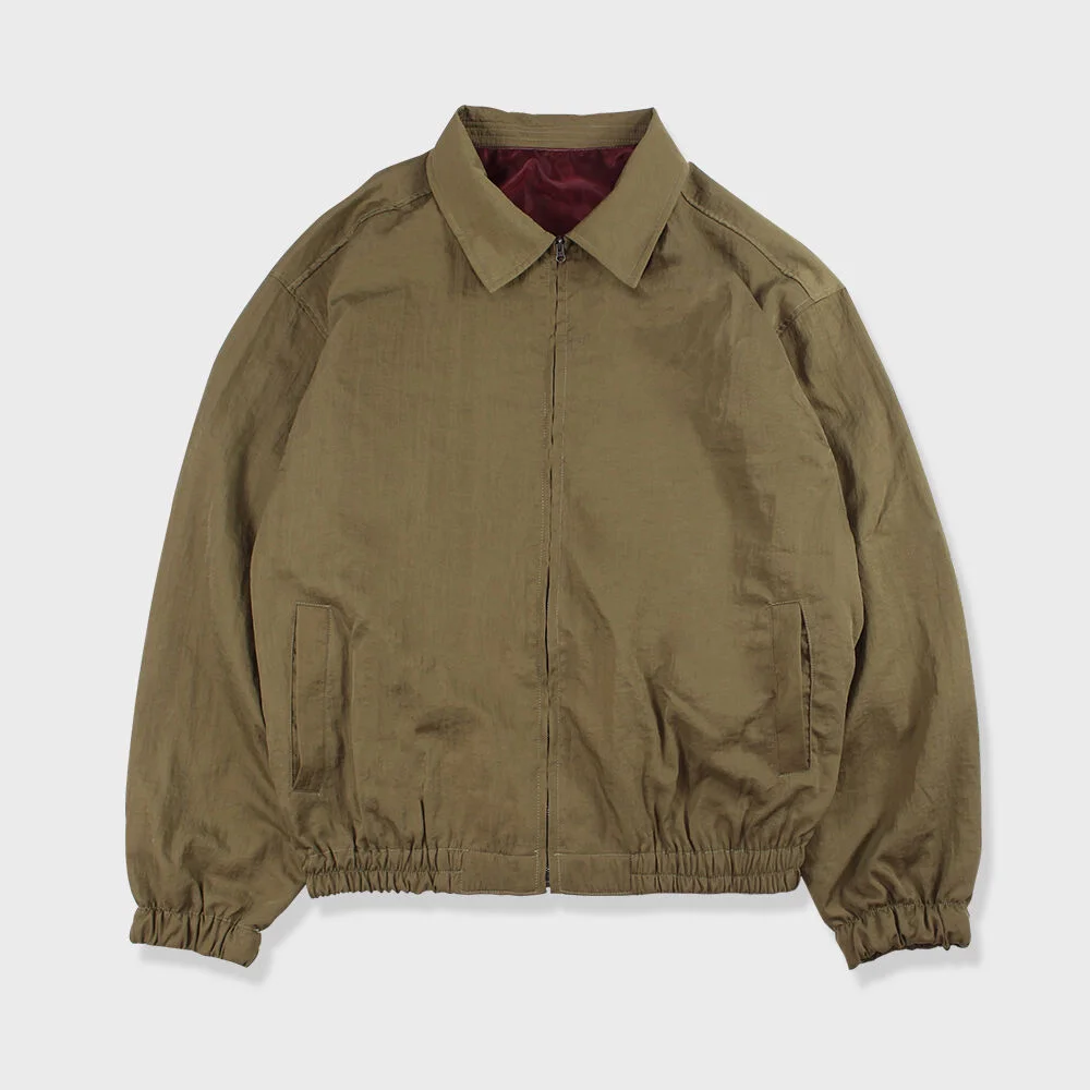 NYLON TRACK JACKET(MOCHA)