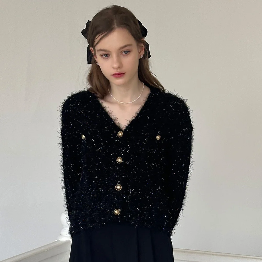 Lautre Jade Metal Knit Jacket