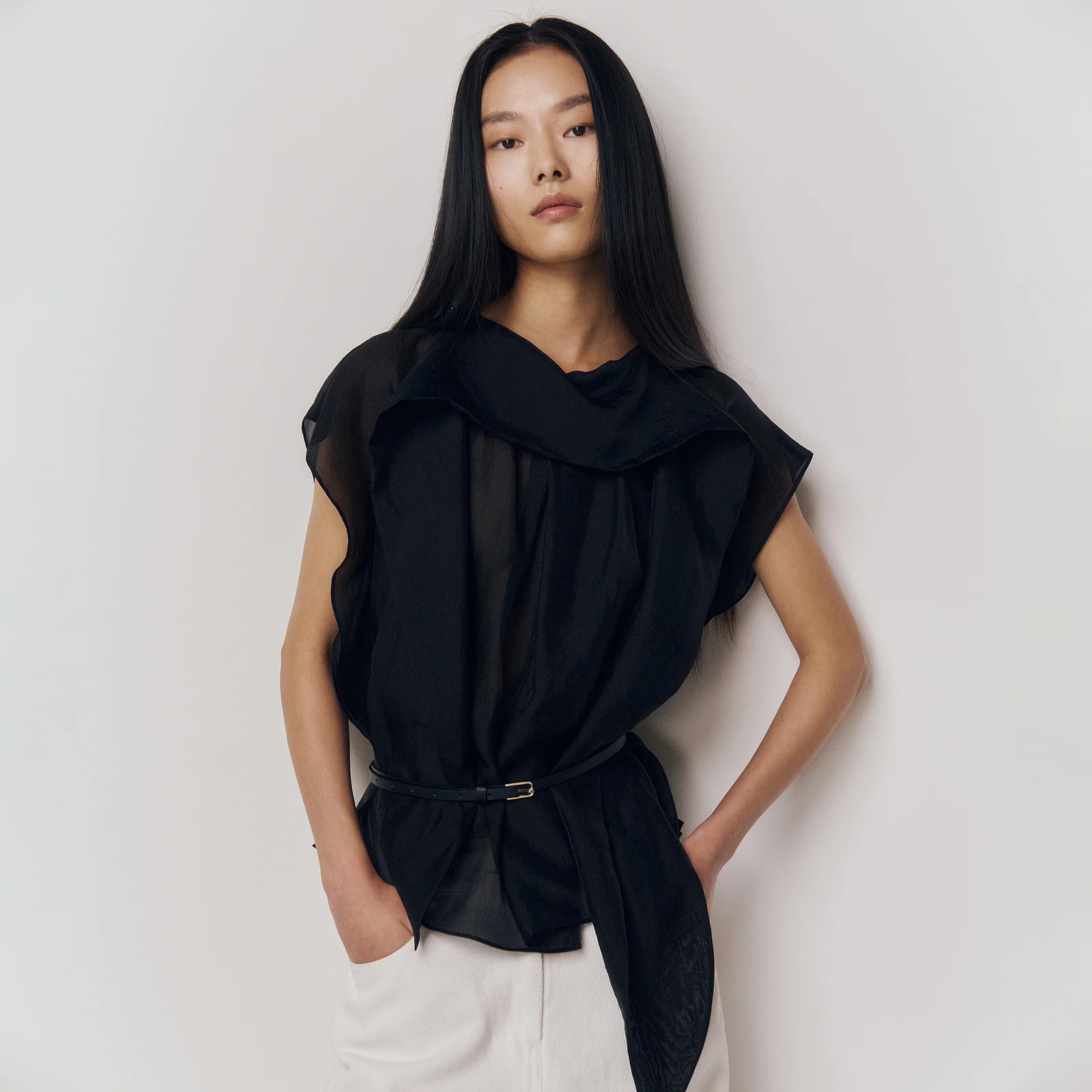 Heile Blouse Black