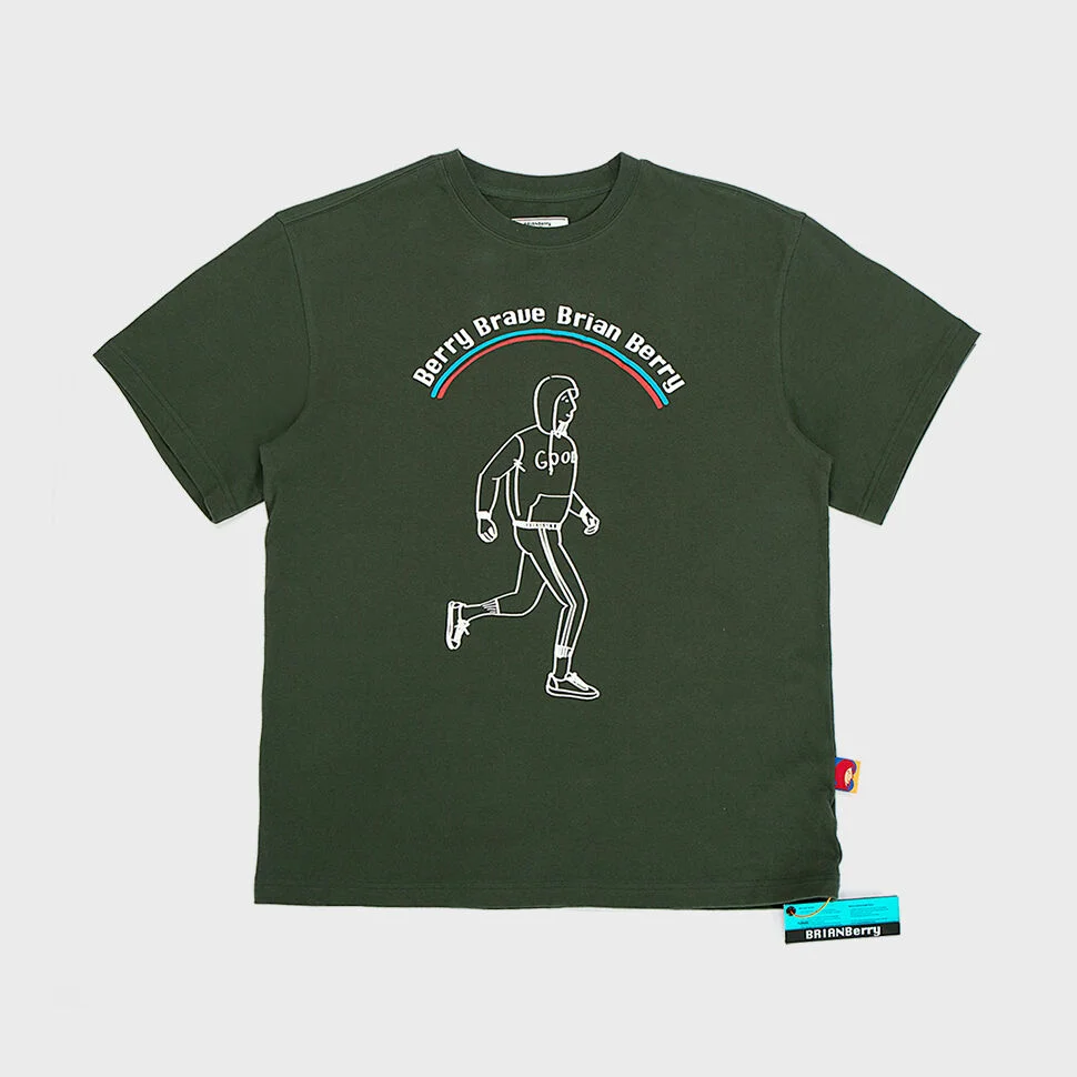 FIDEL GRAPHIC TEE_D/KHAKI