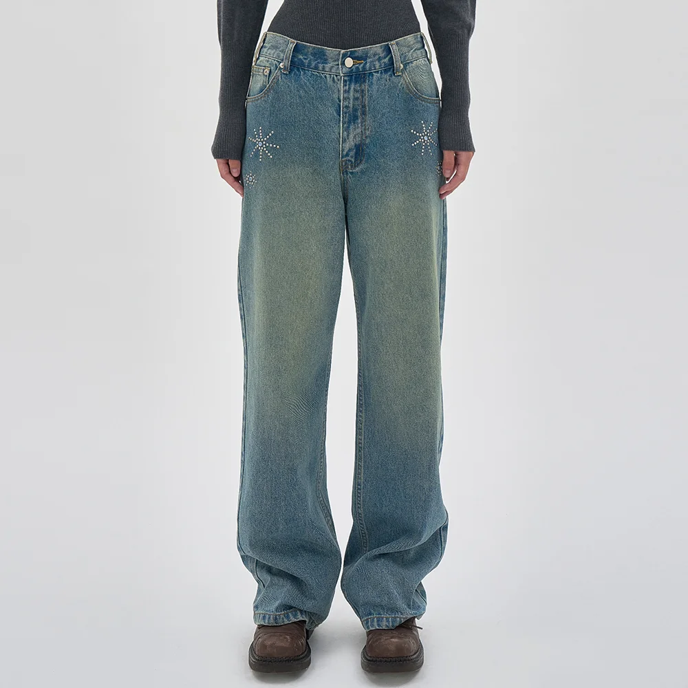 GEMSTONE WIDE LEG DENIM JEANS_SAND BLUE