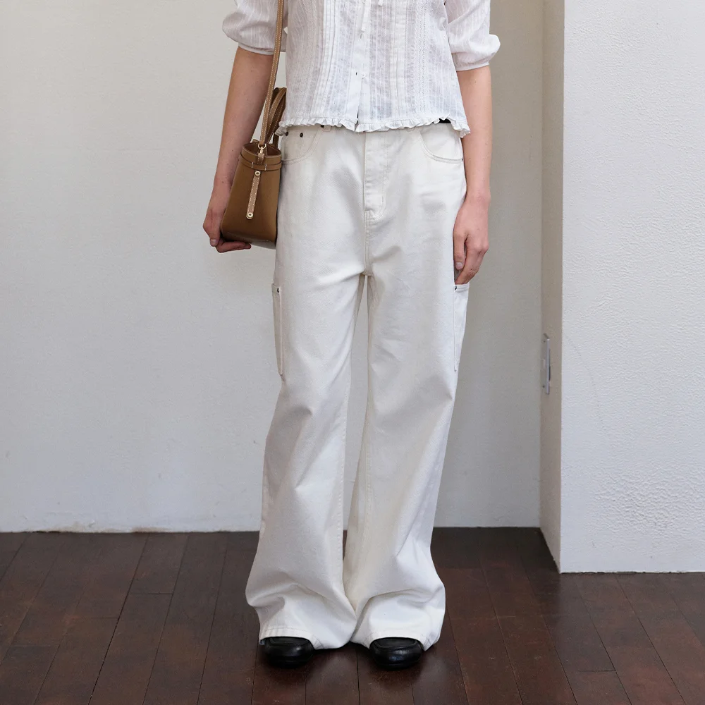 DIA CARPENTER PANTS (IVORY)