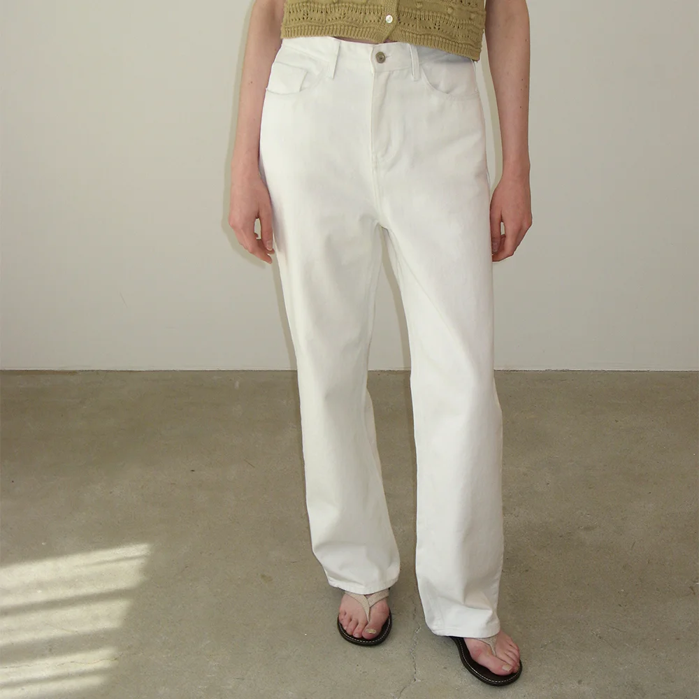 Dump White Denim - White