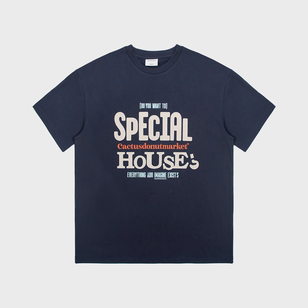 SPECIAL HOUSE T-SHIRT - NAVY