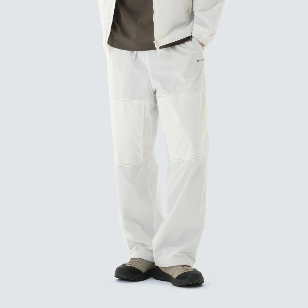 輕量 塔斯隆 防風 褲子 Off White (S26SMPPT02)