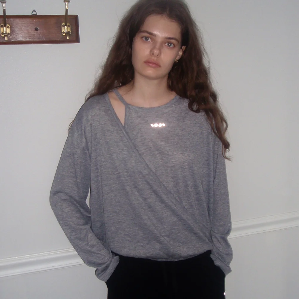 Viscose Wrap Banding Knit 灰色