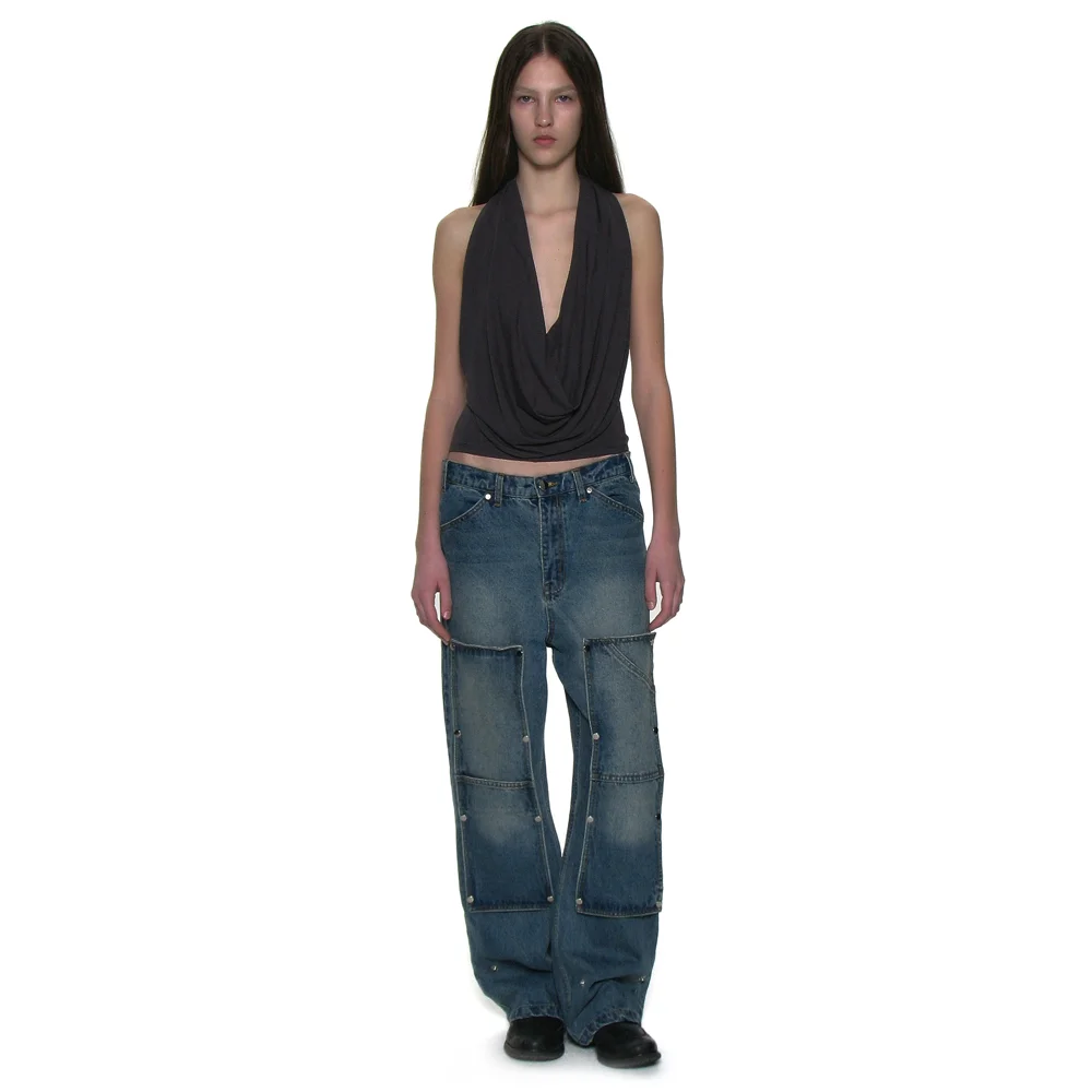 TRANSFORM DOUBLE KNEE PATCH JEANS_MID BLUE